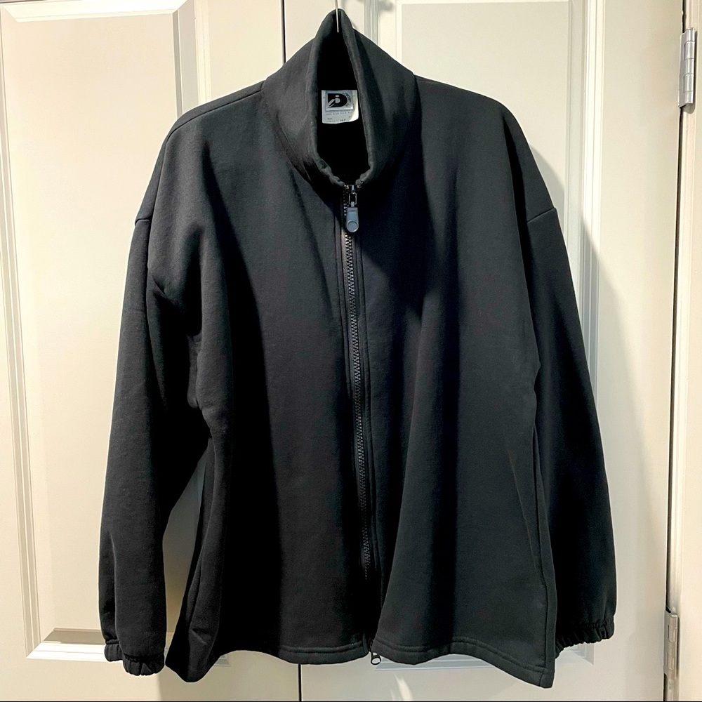 Landau Jacket Full Zip Black Long Sleeve One Size